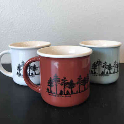 Red east texas pine mug