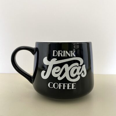 Black Drink Texas Crescent mug